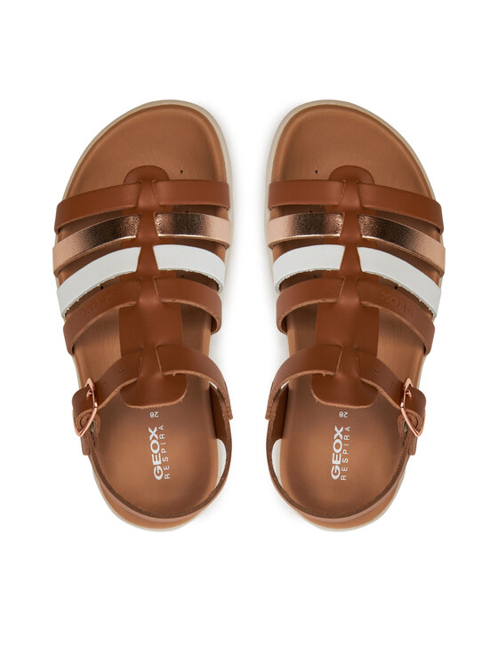 Geox Geox Sandalen J Sandal Soleima Gir J35GSB 043CF C6A7F S Braun