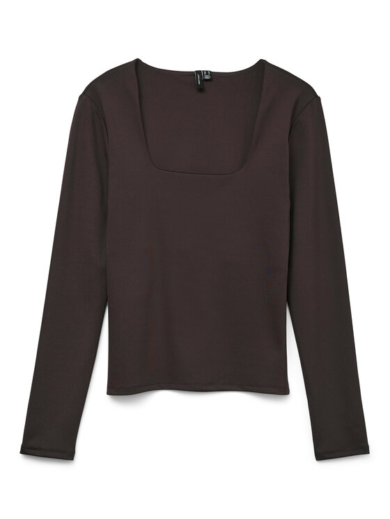 Vero Moda Bluzka Million 10334613 Brązowy Regular Fit