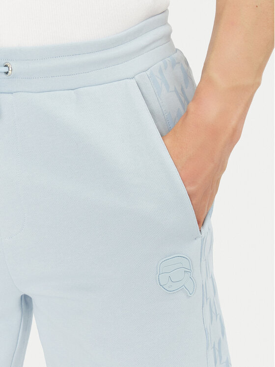 KARL LAGERFELD KARL LAGERFELD Szorty sportowe 705071 552951 Niebieski Regular Fit