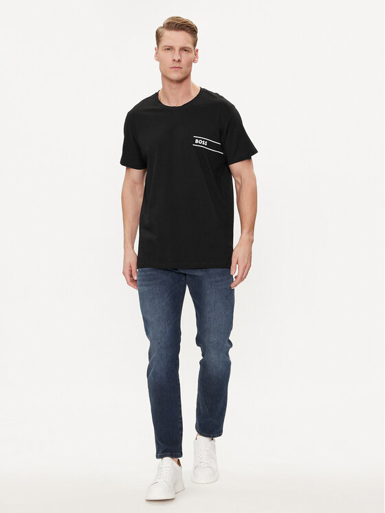 BOSS Boss Тишърт 50514914 Черен Regular Fit