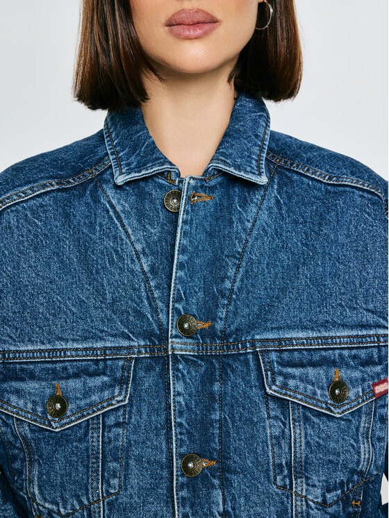 BIG STAR BIG STAR Kurtka jeansowa AUTHENTIC JACKET Granatowy Comfort Fit