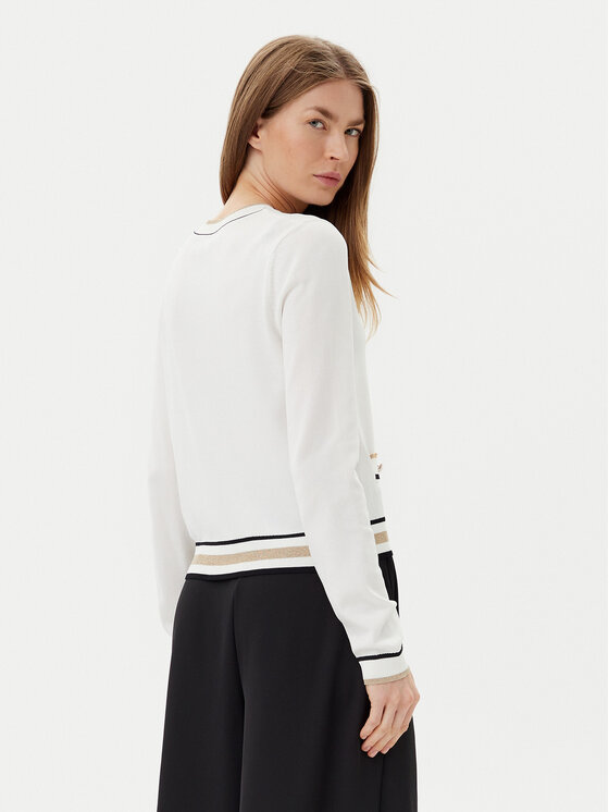 Artigli Artigli Kardigan ACMA001909 Bílá Regular Fit