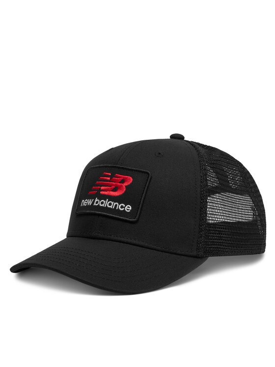 Czapka z daszkiem New Balance, Czarna, LAH51016BK