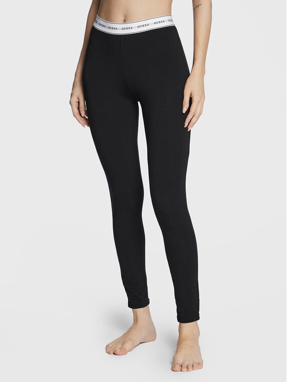 Guess Leggings Carrie O2BB00 KBBU1 Crna Slim Fit