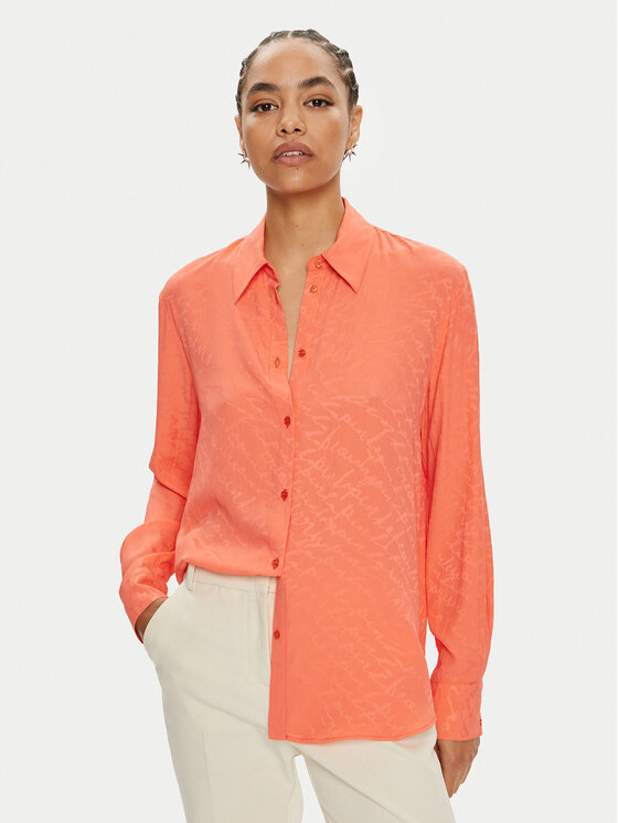 PINKO Pinko Ing Smorzare 103813 A193 Narancssárga Regular Fit