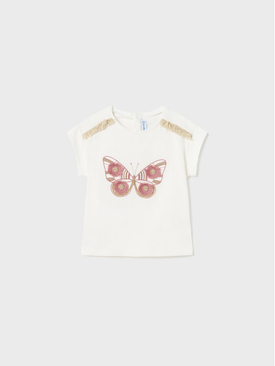 Mayoral Mayoral T-särk 1008 Ekrüüvärv Regular Fit