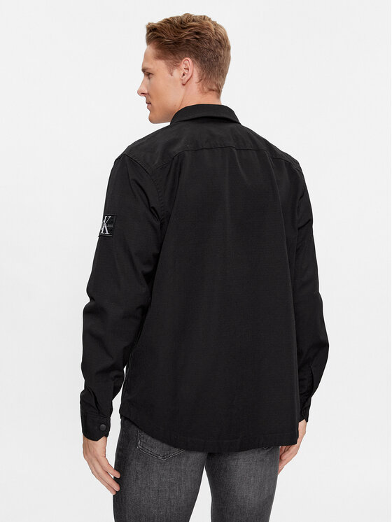 Calvin Klein Jeans Calvin Klein Jeans Košulja J30J324806 Crna Relaxed Fit
