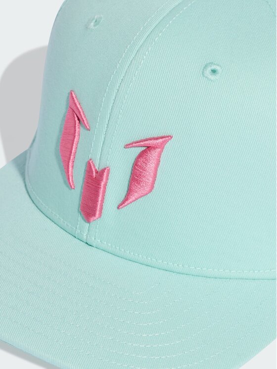 adidas adidas Czapka z daszkiem Lionel Messi Snapback Turkusowy