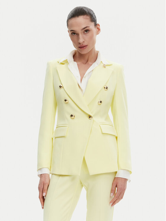 Maryley Maryley Sacou 25EB139/43LL Galben Regular Fit