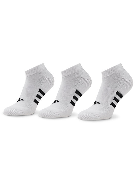 Șosete Scurte Unisex adidas Performance Cushioned Low Socks 3 Pairs HT3449 Alb