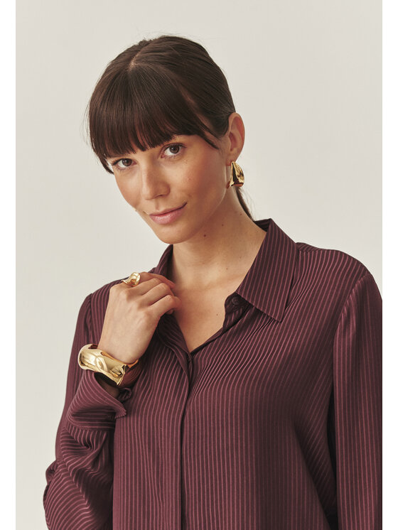 TATUUM TATUUM Koszula NICOLE Bordowy Classic Fit
