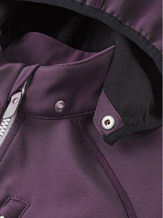 Reima Reima Μπουφάν Softshell Vantti 5100009C Μωβ Regular Fit