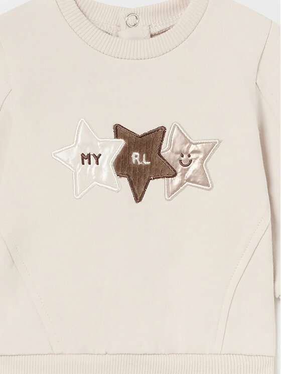 Mayoral Mayoral Μπλούζα 2455 Μπεζ Regular Fit