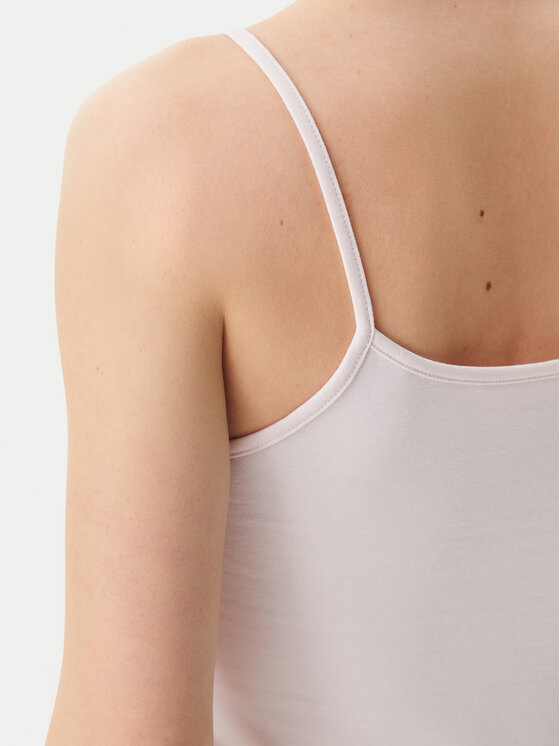 Calvin Klein Jeans Calvin Klein Jeans Felső Monologo J20J223105 Rózsaszín Slim Fit