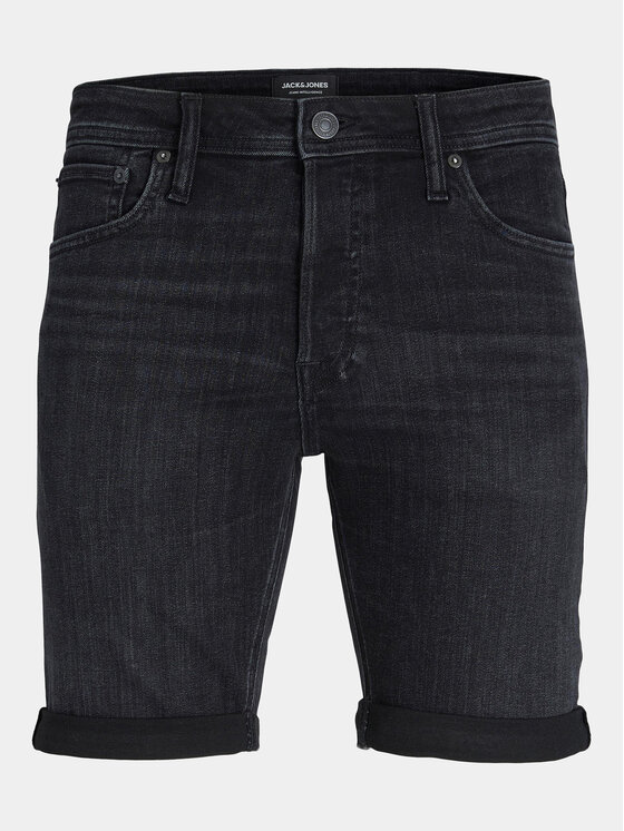 Jack&Jones Jack&Jones 2er-Set Jeansshorts Rick 12257109 Bunt Regular Fit