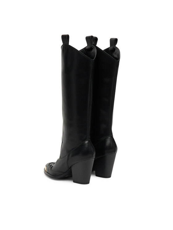 Versace Jeans Couture Versace Jeans Couture Καουμπόικες Μπότες & Μποτάκια 79VA3S12 Μαύρο