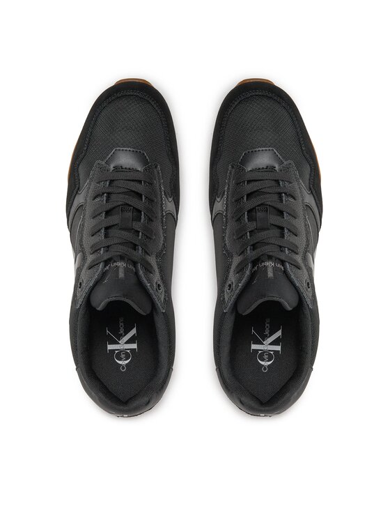 Calvin Klein Jeans Calvin Klein Jeans Laisvalaikio batai Toothy Runner Bold Mono YM0YM00583 Juoda