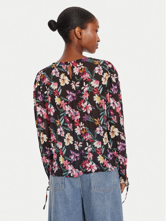 Desigual Desigual Majica Flori 25WWBW03 Crna Regular Fit