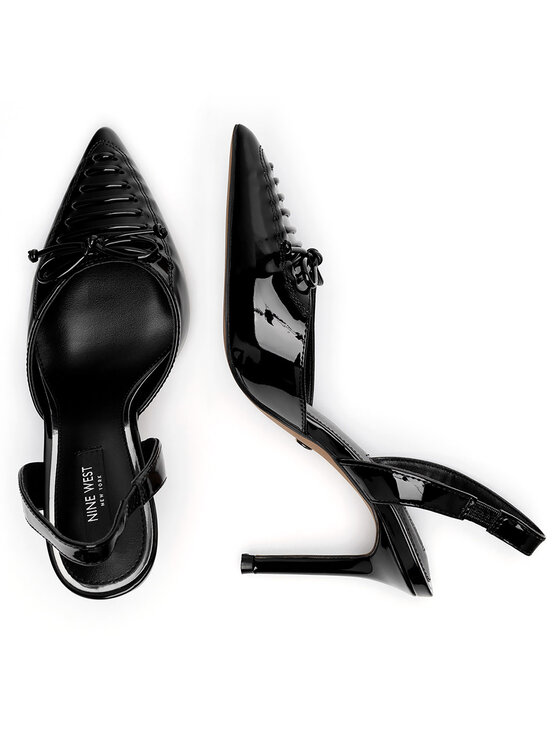 Nine West Nine West Pantofi cu toc subțire WFA2995-1 Negru