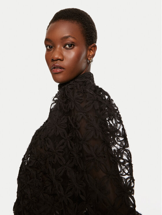Munthe Munthe Bluza Thiki 243103824330 Črna Regular Fit