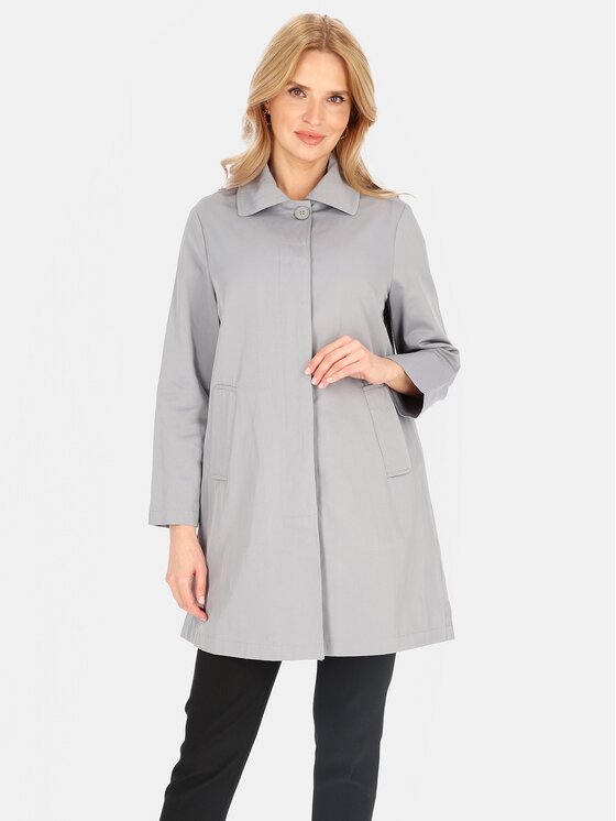 Płaszcz przejściowy, rozmiar XL, Szary, BLE252535F