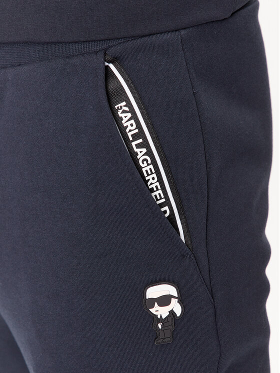 KARL LAGERFELD KARL LAGERFELD Pantaloni trening 705896 500900 Bleumarin Regular Fit