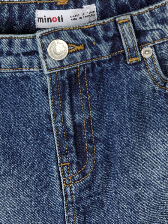 minoti minoti Spódnica jeansowa NOSGSKIRT150 Granatowy Regular Fit