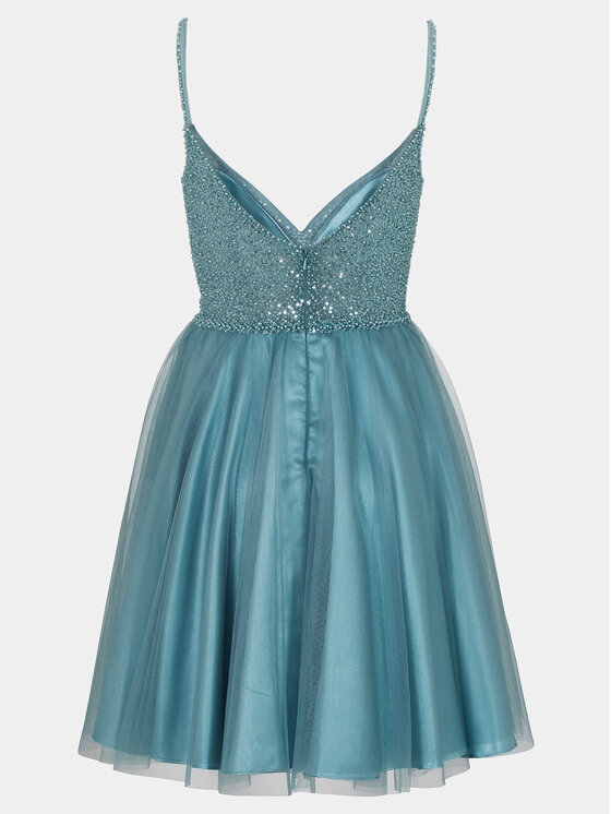 Hey Kyla Hey Kyla Cocktail obleka 5AG014HK Modra Regular Fit