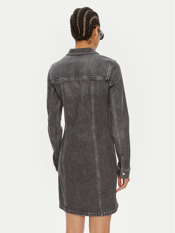 Calvin Klein Jeans Calvin Klein Jeans Džinsinė suknelė J20J223667 Mėlyna Regular Fit