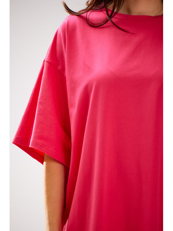 Infinite You Infinite You Sukienka codzienna M255 Fioletowy Basic Fit