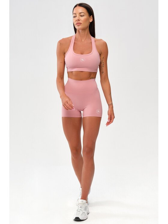 ROUGH RADICAL ROUGH RADICAL Pantaloncini sportivi ZOYA PUSH-UP SHORTS Rosa Slim Fit