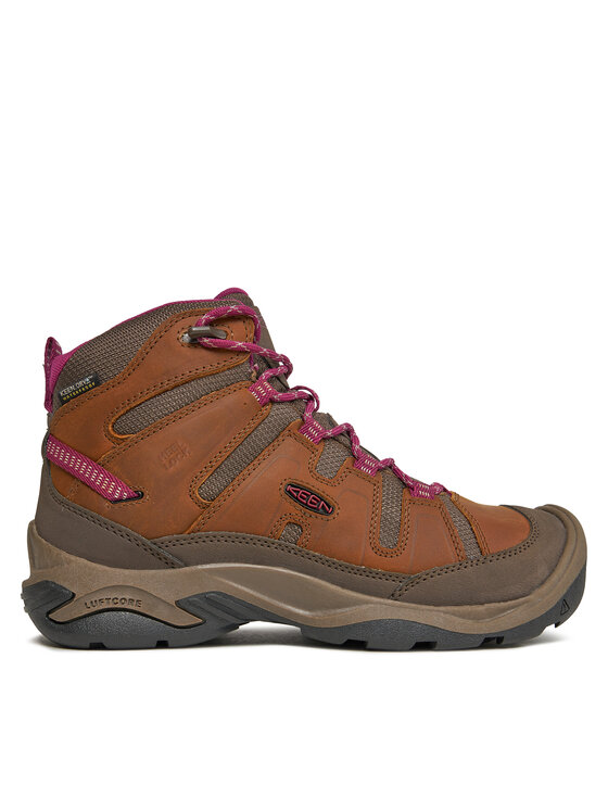 Keen Trekking čevlji Circadia Mid Wp 1026765-10 Rjava