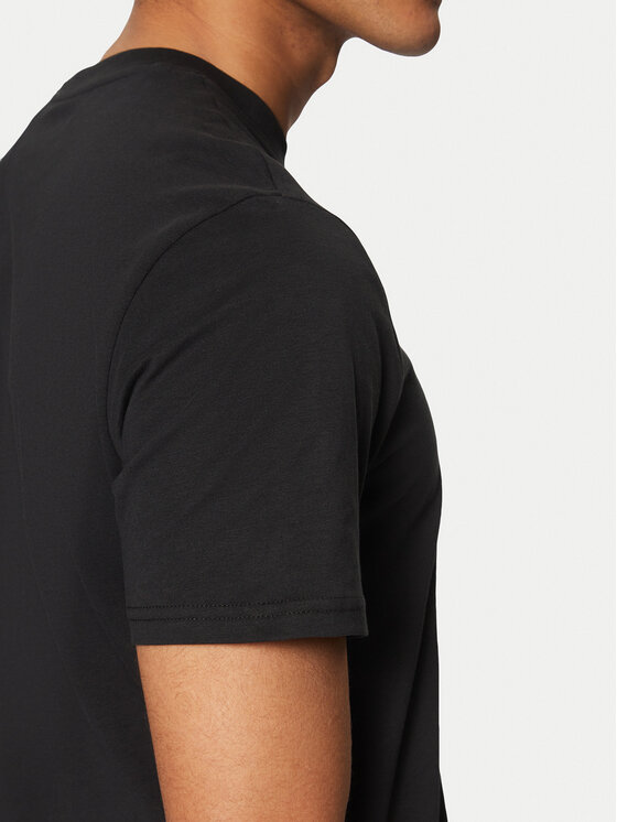 Guess Guess T-Shirt U4BM03 KCAM1 Černá Regular Fit