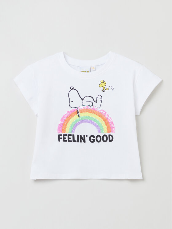 OVS OVS T-shirt 1759667 Bianco Regular Fit