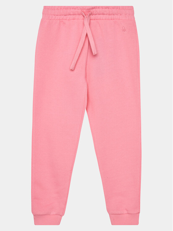 United Colors Of Benetton Pantaloni da tuta 3J68CF02H Rosa Relaxed