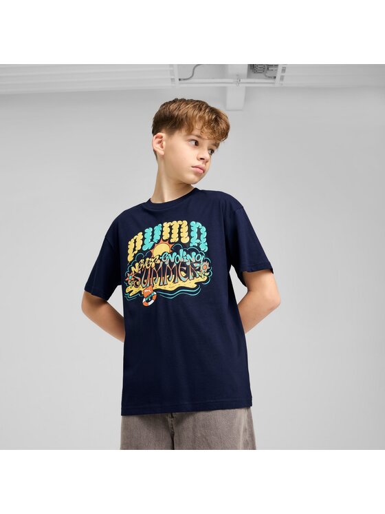 Puma Puma T-Shirt 629874 Niebieski Regular Fit