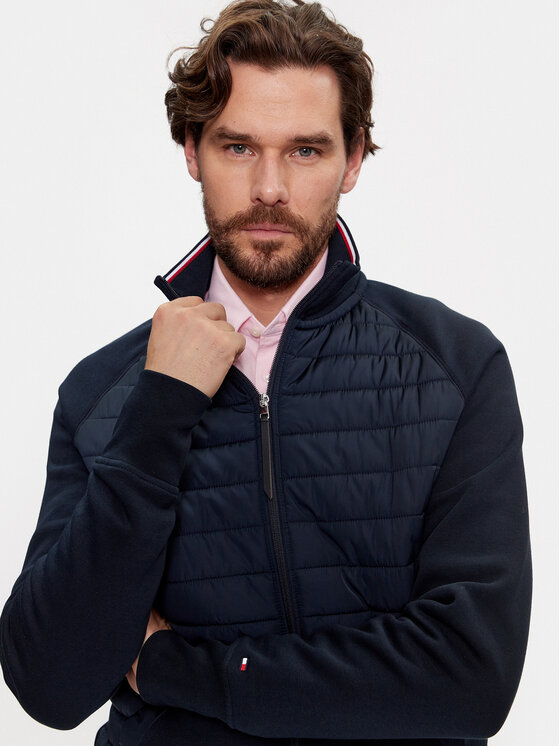 Tommy Hilfiger Übergangsjacke MW0MW32686 Dunkelblau Regular Fit 