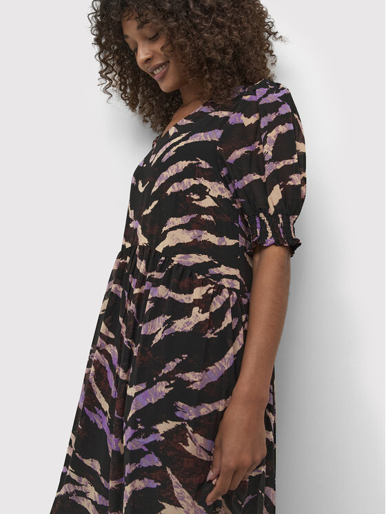 Kaffe Kaffe Kleid für den Alltag Neferi 10506600 Schwarz Relaxed Fit