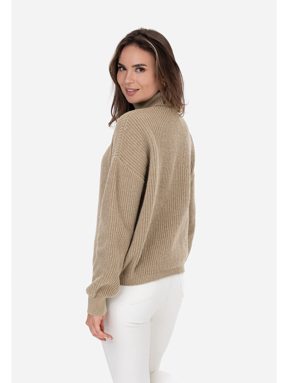 LAURELLA LAURELLA Sveter 6TU043 Béžová Regular Fit
