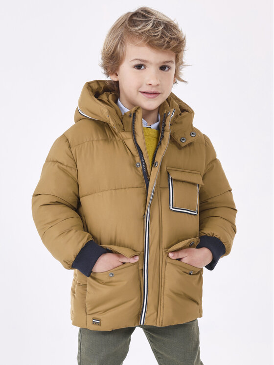 Mayoral Mayoral Зимно яке 4.438 Кафяв Regular Fit