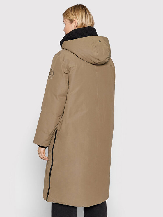 Tommy Hilfiger Tommy Hilfiger Parka Maxi WW0WW31920 Beež Regular Fit