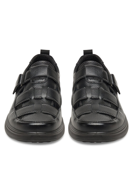 Lanetti Lanetti Sandalen MSS20518-03 Schwarz