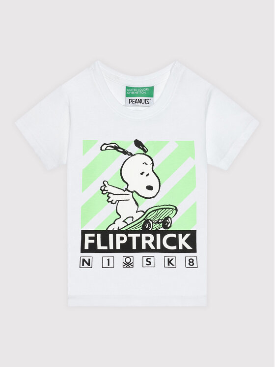 T shirt snoopy outlet benetton