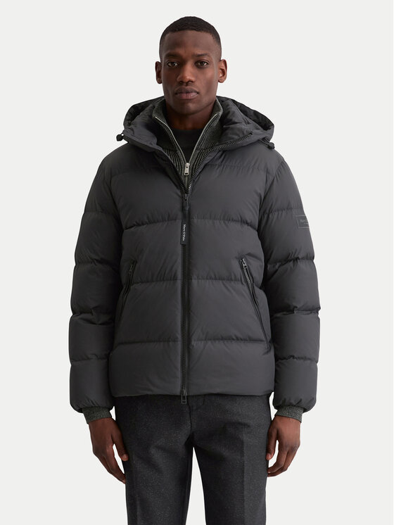 Marc O'Polo Marc O'Polo Vatovaná bunda M29 0960 70152 Černá Regular Fit