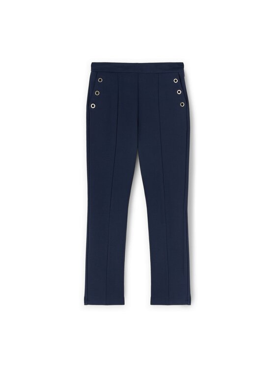 Motivi Motivi Spodnie materiałowe P095Q004174N034 Niebieski Regular Fit