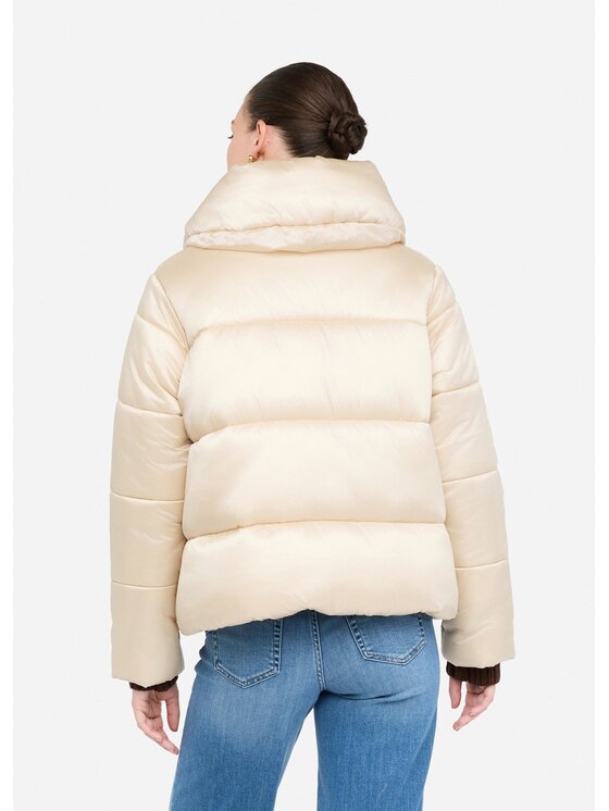 Liu Jo Liu Jo Giubbotto piumino MF5130T317620304 Beige Regular Fit