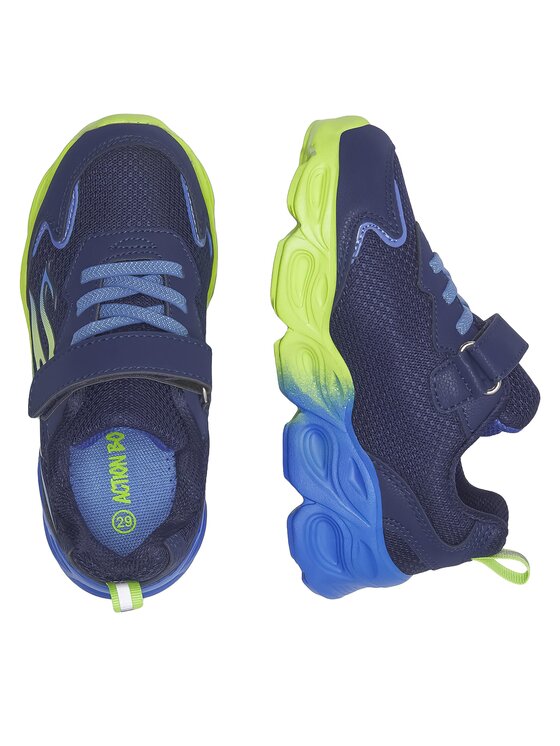 Action Boy Action Boy Sneakersy ML22221-B Granatowy