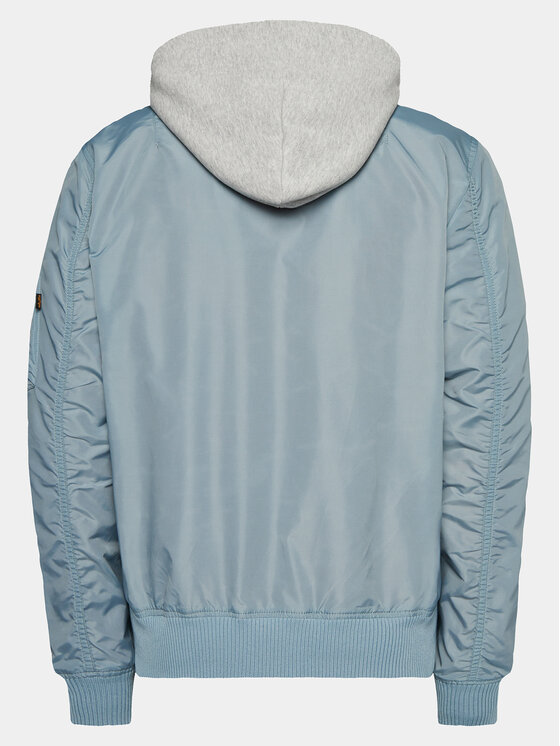 Alpha Industries Alpha Industries Kurtka bomber MA-1 196108 Niebieski Regular Fit