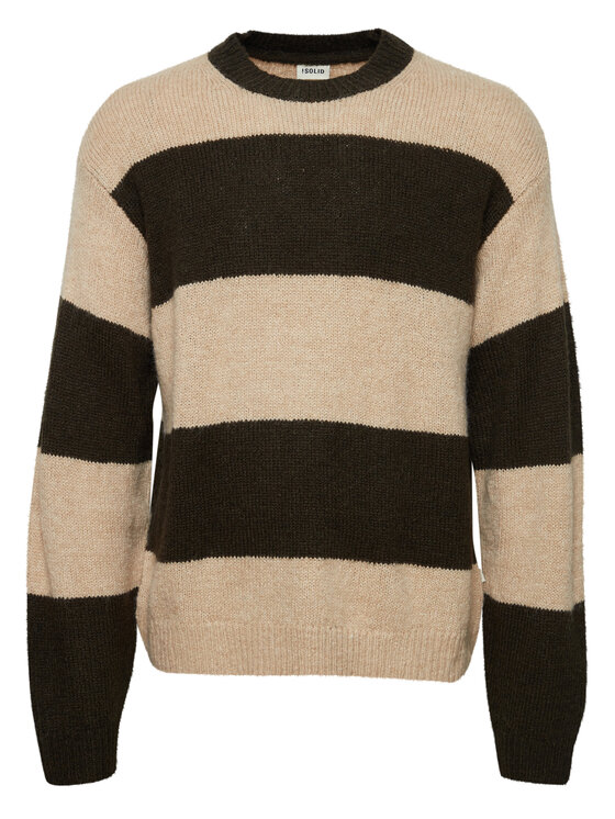 Solid Solid Pullover 21108051 Grün Regular Fit