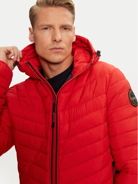 Doudoune napapijri rouge outlet